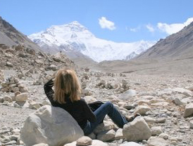 Shari at Everest
